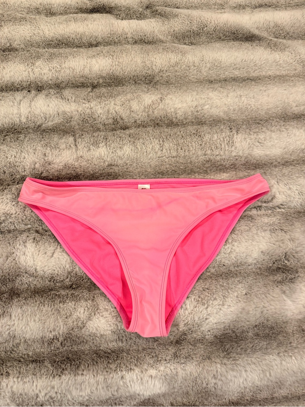 Women's Pink Bikini Bottom - Classic Swim Brief